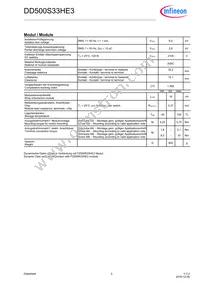 DD500S33HE3BPSA1 Datasheet Page 3