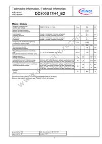 DD800S17H4B2BOSA2 Datasheet Page 3