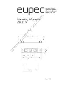 DD81S12KHPSA1 Datasheet Cover