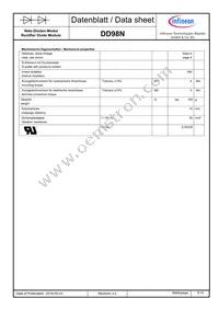 DD98N24KHPSA1 Datasheet Page 3