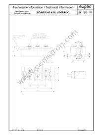 DDB6U145N16LHOSA1 Datasheet Page 3