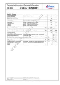 DDB6U180N16RR Datasheet Page 5