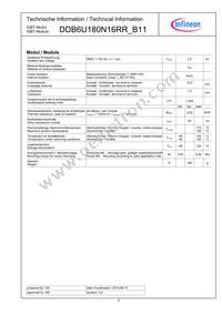 DDB6U180N16RRB11BPSA1 Datasheet Page 5