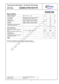 DDB6U75N16W1RBOMA1 Datasheet Page 4