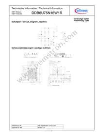 DDB6U75N16W1RBOMA1 Datasheet Page 7