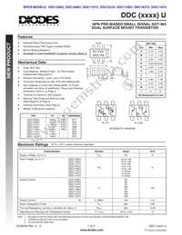 DDC144EU-7 Datasheet Cover