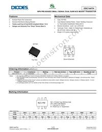 DDC144TH-7-F Datasheet Cover