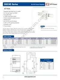 DDC4024S09 Datasheet Cover