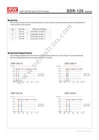 DDR-120D-12 Datasheet Page 5