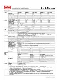 DDR-15L-15 Datasheet Page 2