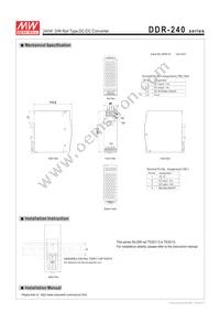 DDR-240D-48 Datasheet Page 9