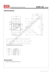 DDR-60L-5 Datasheet Page 4