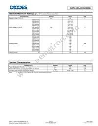 DDTA124XE-7-F Datasheet Page 2
