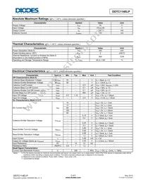 DDTC114ELP-7 Datasheet Page 2