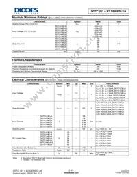DDTC123EUA-7 Datasheet Page 2