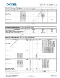 DDTC143ECA-7 Datasheet Page 2