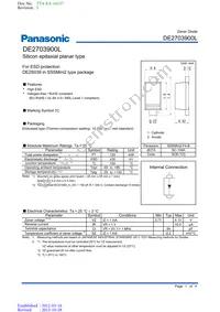 DE2703900L Datasheet Cover