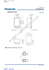 DE2S05100L Datasheet Page 4