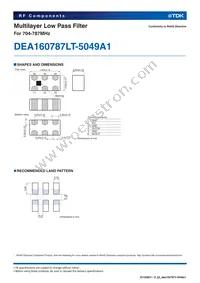 DEA160787LT-5049A1 Datasheet Page 2