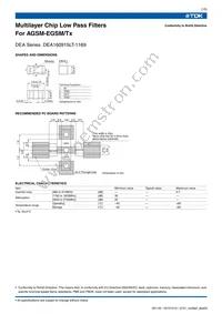 DEA160915LT-1169 Datasheet Page 2