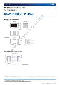 DEA161990LT-1182A8 Datasheet Page 2