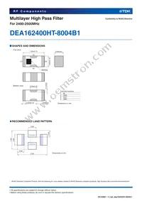 DEA162400HT-8004B1 Datasheet Page 2