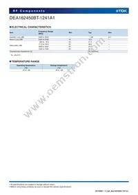 DEA162450BT-1241A1 Datasheet Page 3