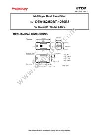 DEA162450BT-1260B3 Datasheet Cover