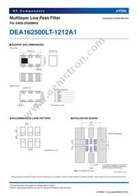 DEA162500LT-1212A1 Datasheet Page 2