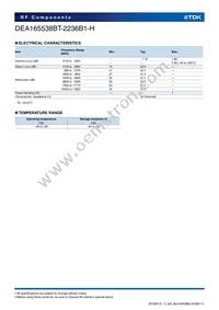 DEA165538BT-2236B1-H Datasheet Page 3