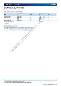 DEA165850LT-1197B2 Datasheet Page 3