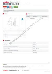 DEA1X3D180JC1B Datasheet Cover