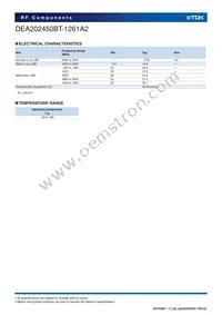 DEA202450BT-1261A2 Datasheet Page 3