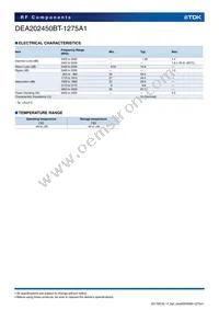 DEA202450BT-1275A1 Datasheet Page 3