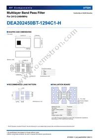 DEA202450BT-1294C1-H Datasheet Page 2