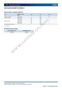 DEA202450BT-2038A1 Datasheet Page 3