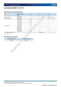 DEA202450BT-2114F1 Datasheet Page 3