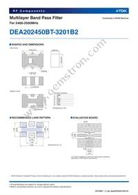 DEA202450BT-3201B2 Datasheet Page 2