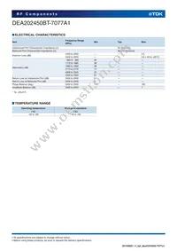 DEA202450BT-7077A1 Datasheet Page 3