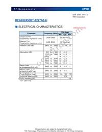 DEA202450BT-7227A1-H Datasheet Page 3
