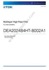 DEA202484HT-8002A1 Datasheet Cover