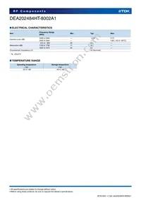 DEA202484HT-8002A1 Datasheet Page 3