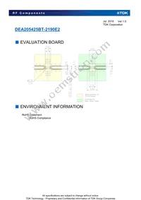 DEA205425BT-2190E2 Datasheet Page 5