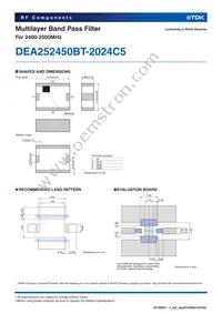 DEA252450BT-2024C5 Datasheet Page 2