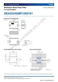 DEA252450BT-2027A1 Datasheet Page 2