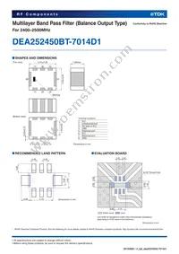 DEA252450BT-7014D1 Datasheet Page 2