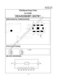 DEA453960BT-3007B1 Datasheet Cover