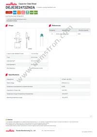 DEJE3E2472ZN2A Datasheet Cover