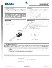 DESD12V0S1BL-7B Datasheet Cover