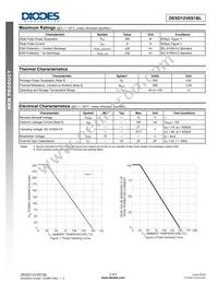 DESD12V0S1BL-7B Datasheet Page 2